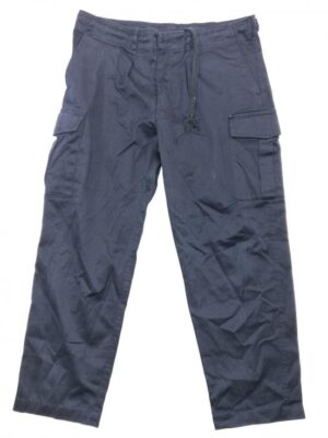 British Royal Navy surplus blue cotton Combat trousers work