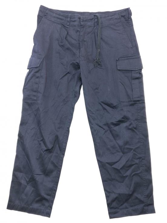 British Royal Navy surplus blue cotton Combat trousers work