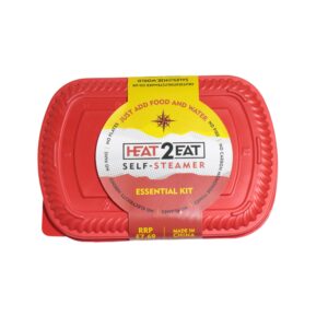 HEAT2EAT Self Steamer Essential Kit Camping Bushcraft Cooker