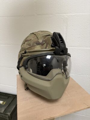 British army surplus Virtus  revision balltleskin helmet and accessories LARGE