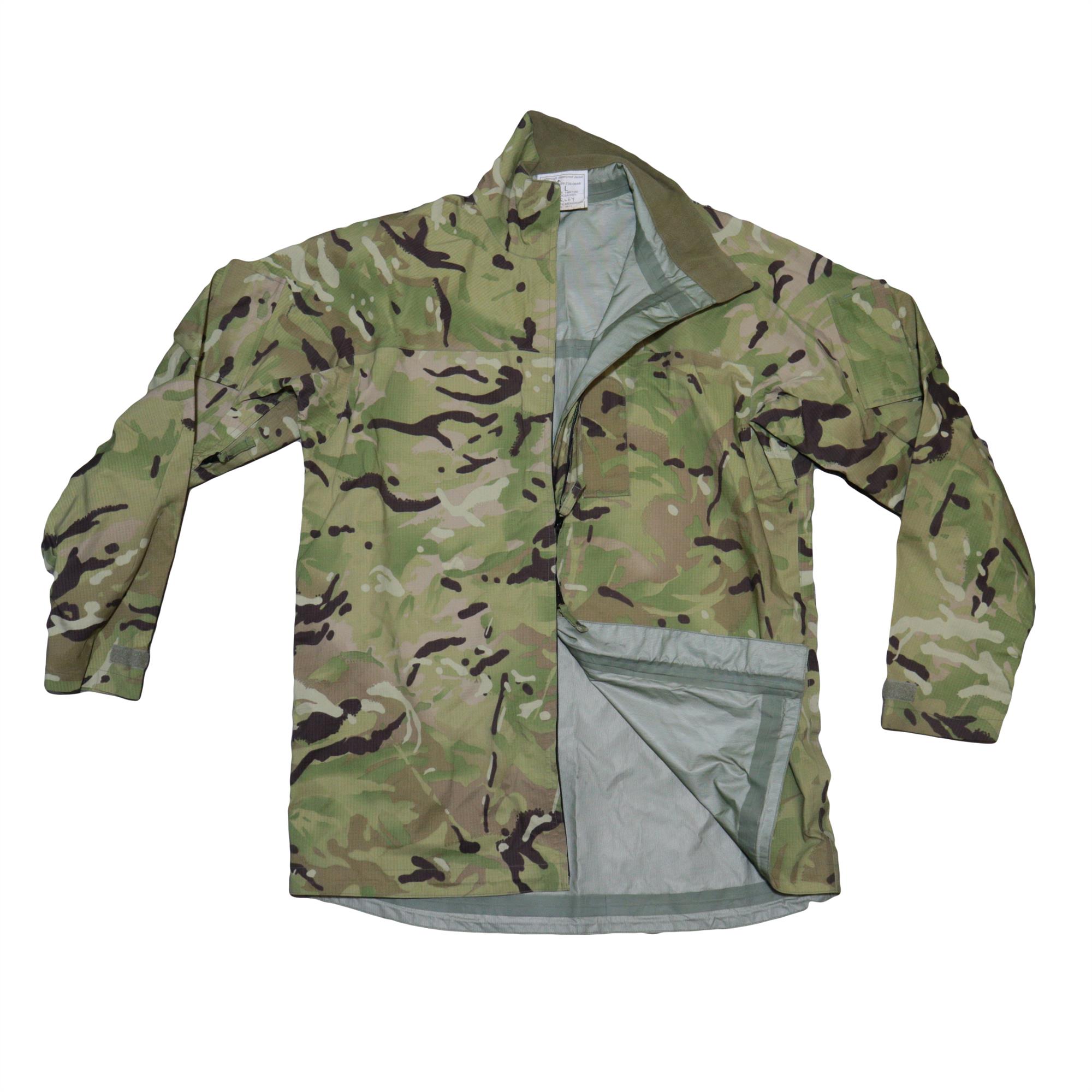 British Army Surplus MVP MTP Camouflage Lightweight Waterproof Jacket - Image 3