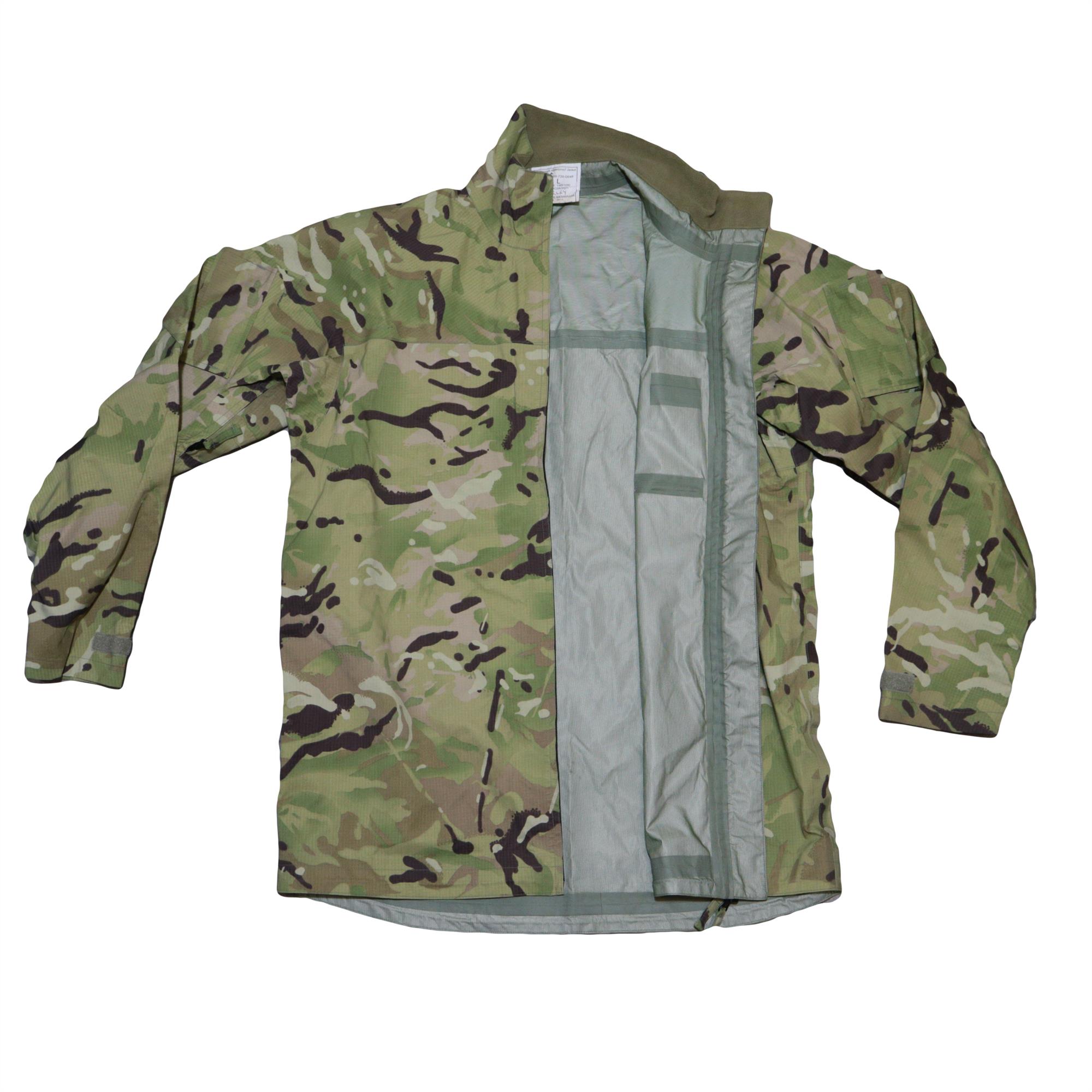 British Army Surplus MVP MTP Camouflage Lightweight Waterproof Jacket - Image 4