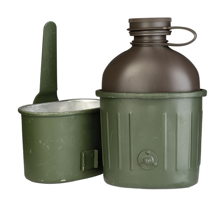 German Army Surplus Canteen Cup Metal Mess Set Bundesweher
