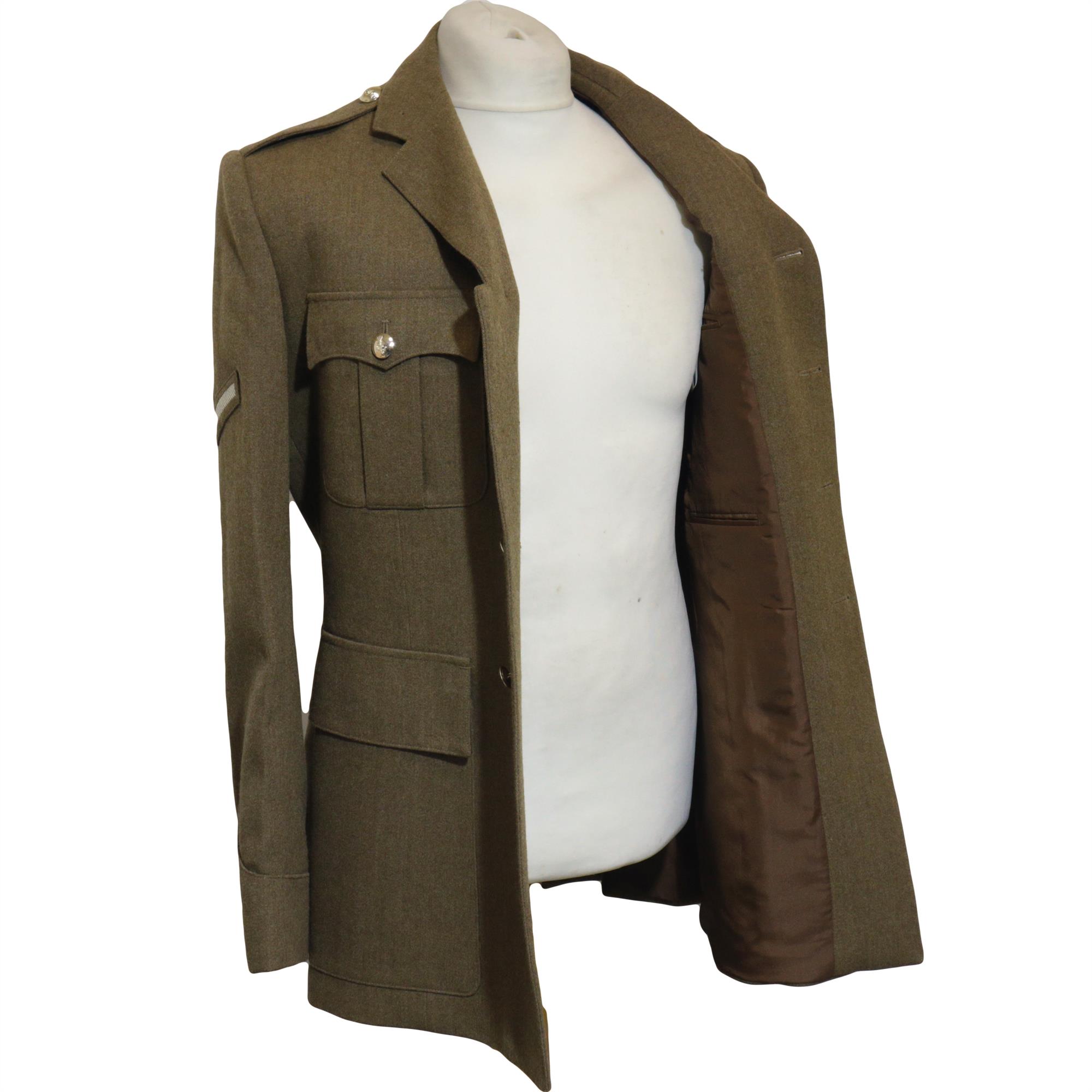 British army surplus No2 dress uniform jacket khaki - Image 3
