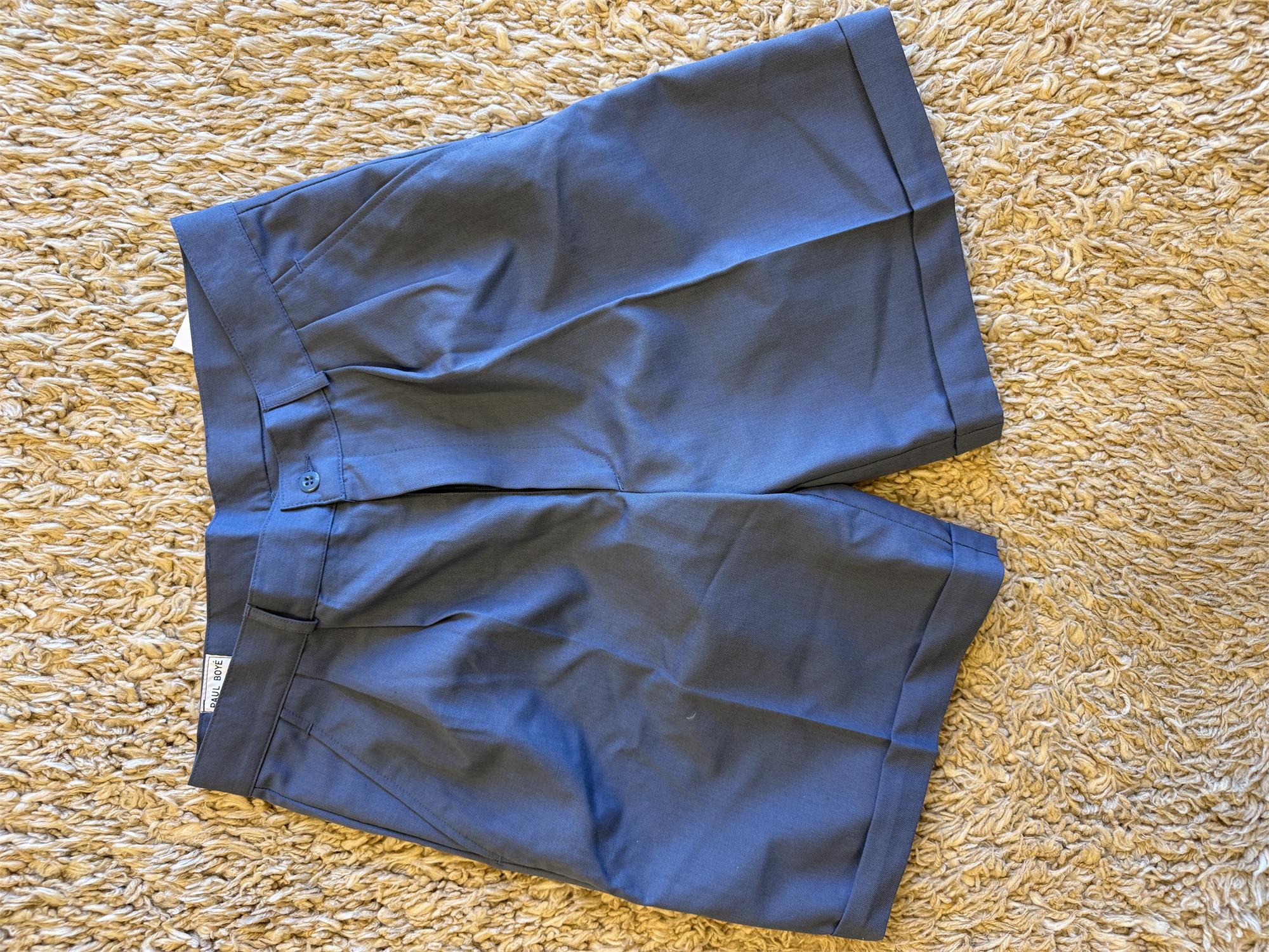 French army surplus light blue/grey shorts
