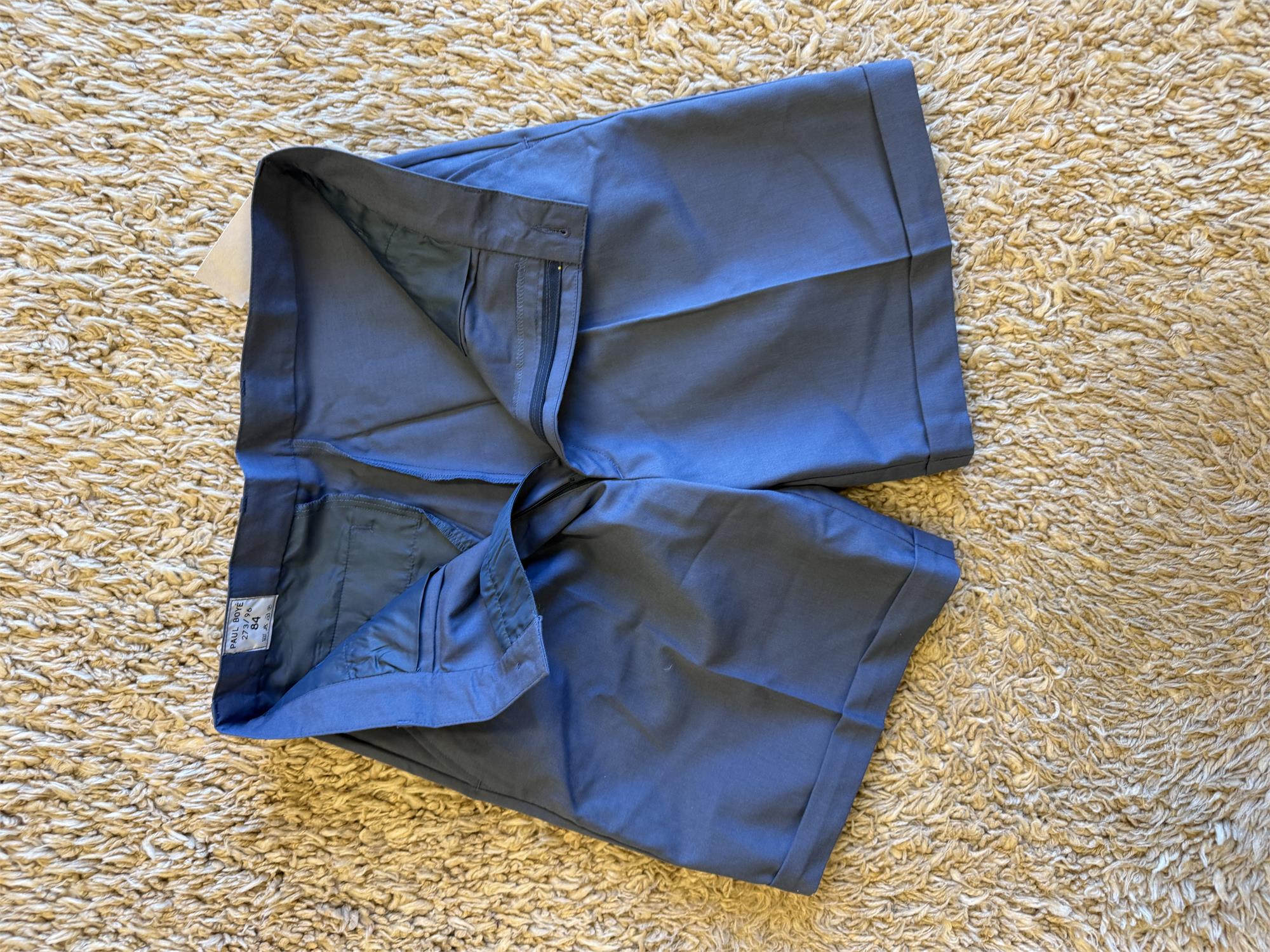 French army surplus light blue/grey shorts - Image 2