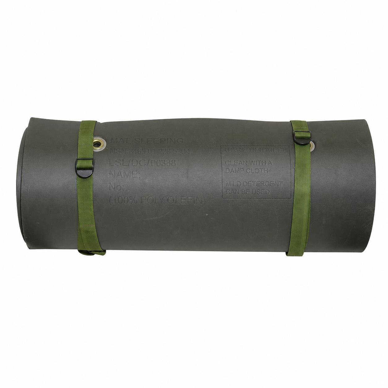 British army roll matt olive green with webbing straps Genuine issue surplus