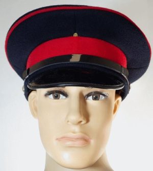 CLEARANCE British army black red / REME peaked uniform cap