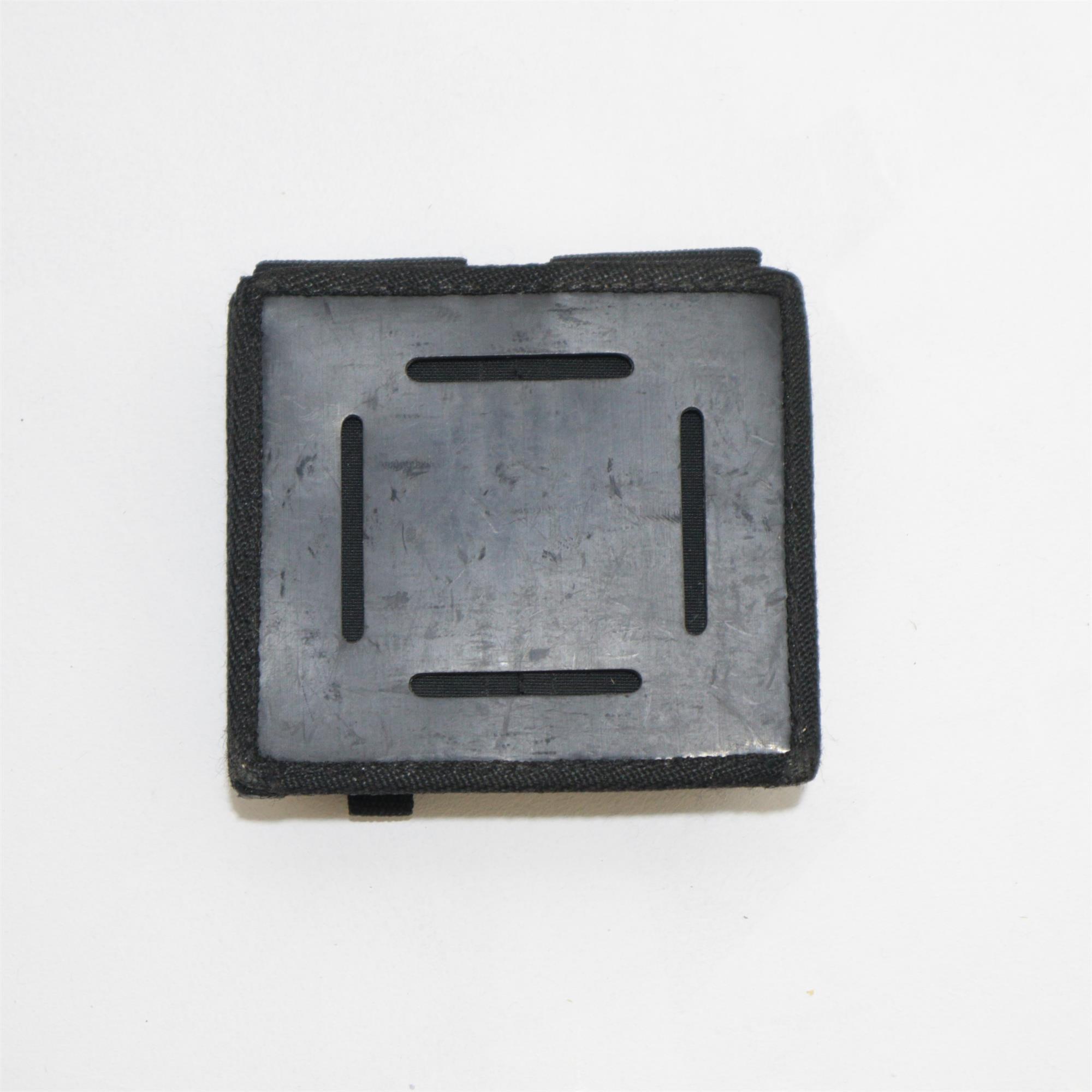 Police velcro closing double pistol cordura magazine pouch - Image 2