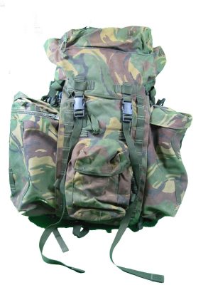 Genuine British Army Bergen Rucksack DPM Camouflage 120L - Grade 2