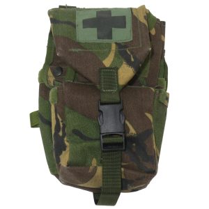 British army surplus DPM camo, drop top medic first aid pouch