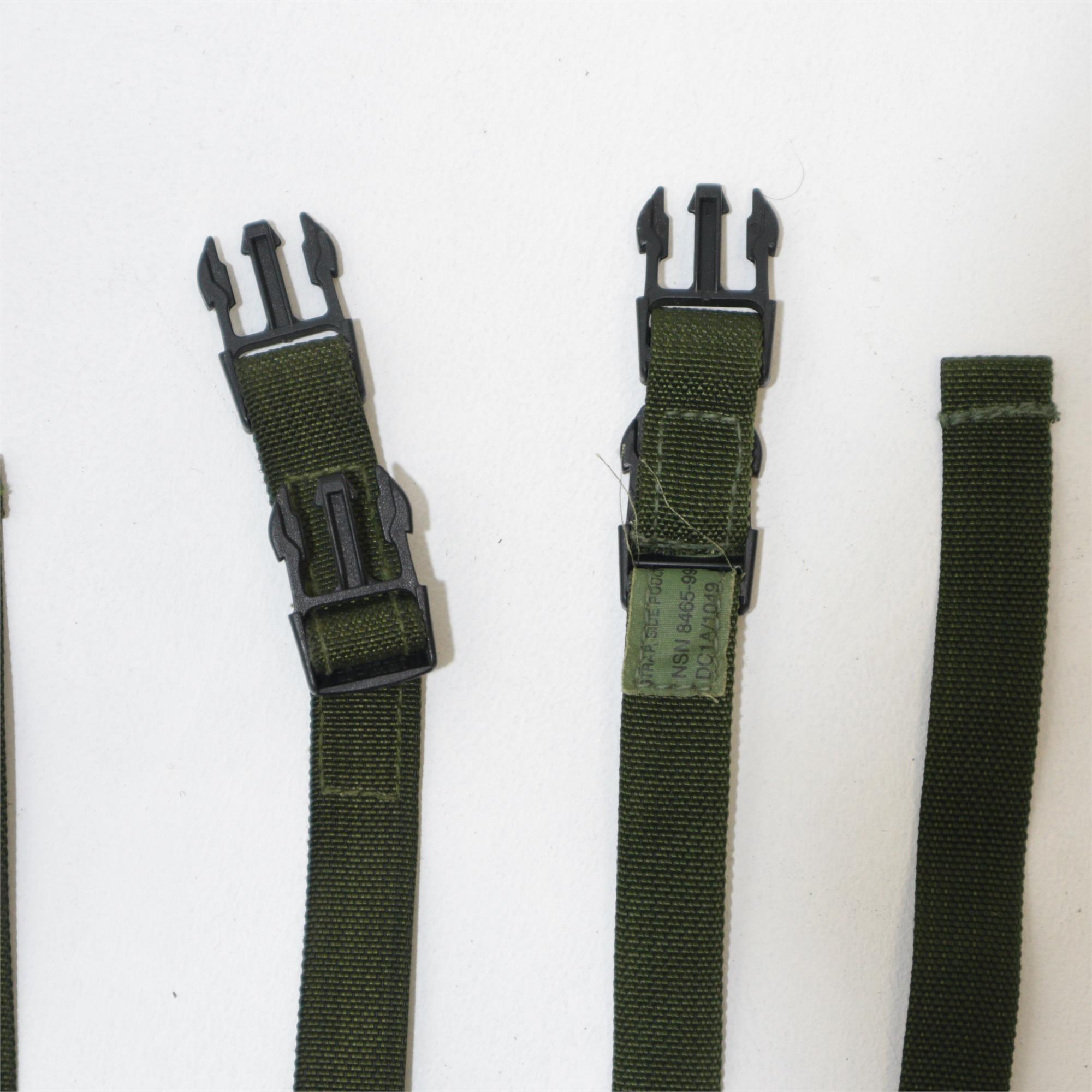 British Army Side Strap For IRR Yoke Pouch OD Green Genuine Surplus set - Image 3