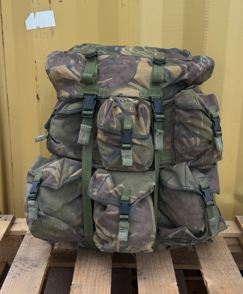 British army DPM air support bergen complete with frame 2013 genuine surplus