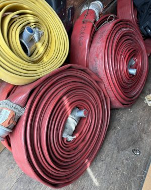 Ex Fire and Rescue service firefighting / flood / pumping hose 70mm