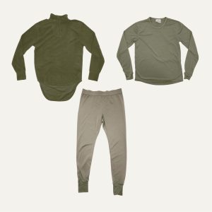 British army thermal bundle pcs light olive trousers vest fleece