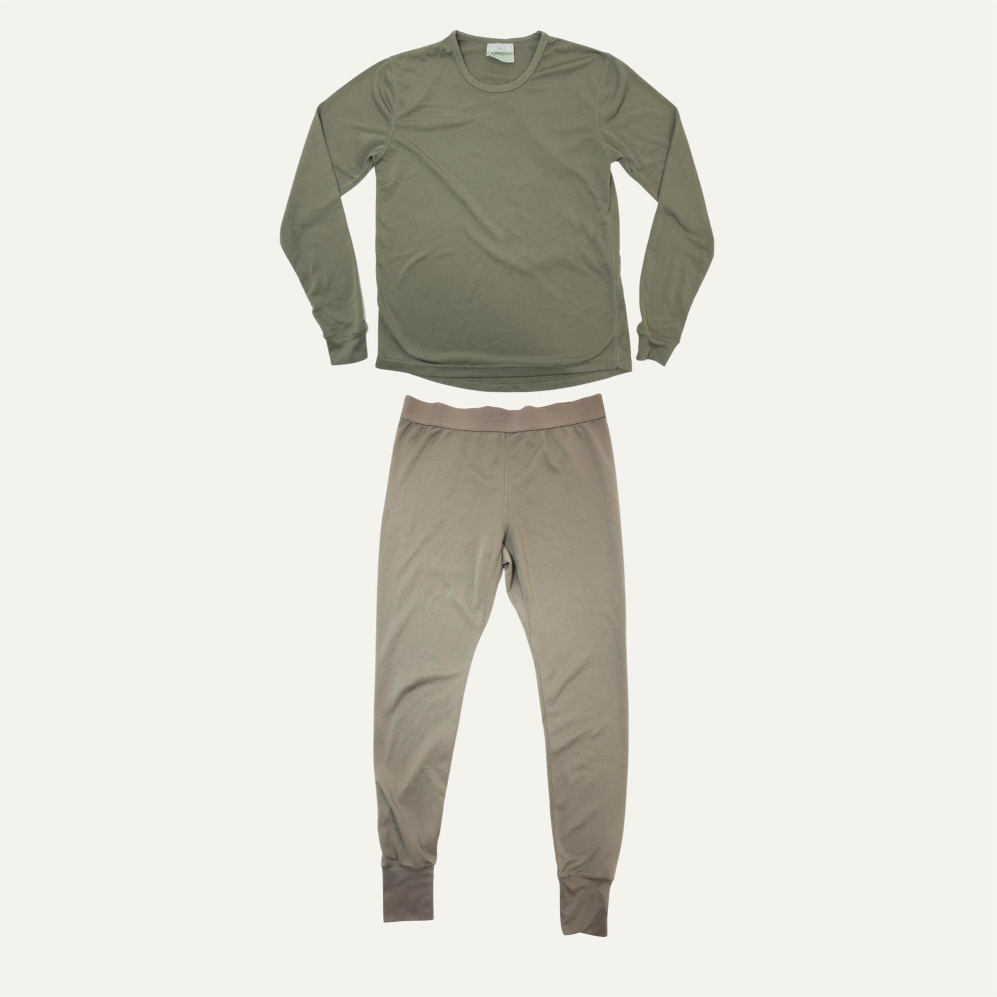British Army Thermal Long Johns Trousers and T-Shirt Bundle Grade 1