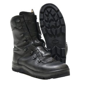 Genuine German Army Surplus DMS Combat Leather Boots New Soles