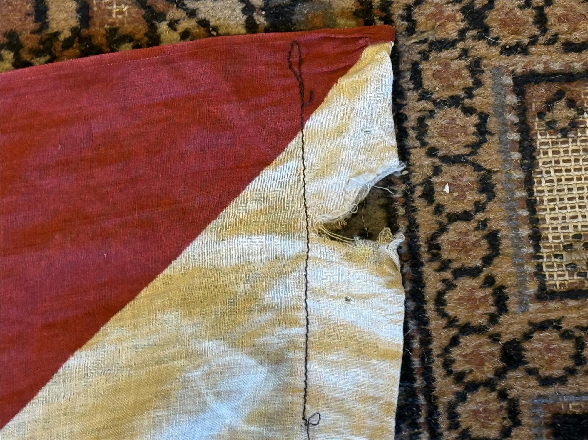 Genuine Vintage British Army Cotton Large Union Jack flag 6ft x 4.5ft - Image 3