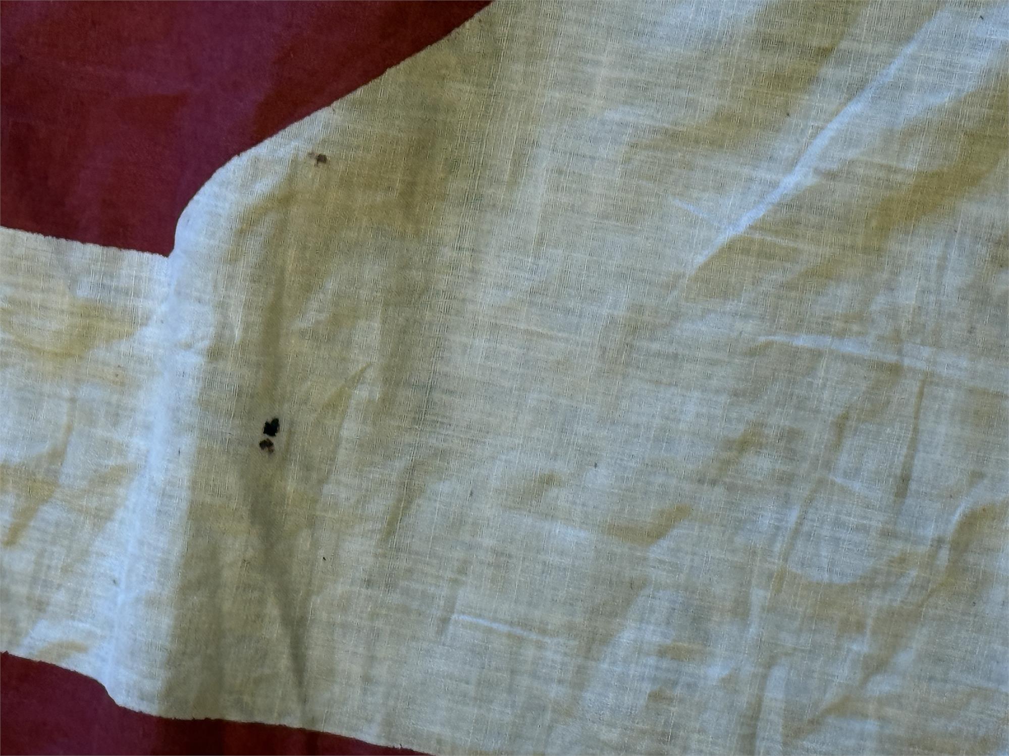 Genuine Vintage British Army Cotton Large Union Jack flag 6ft x 4.5ft - Image 5