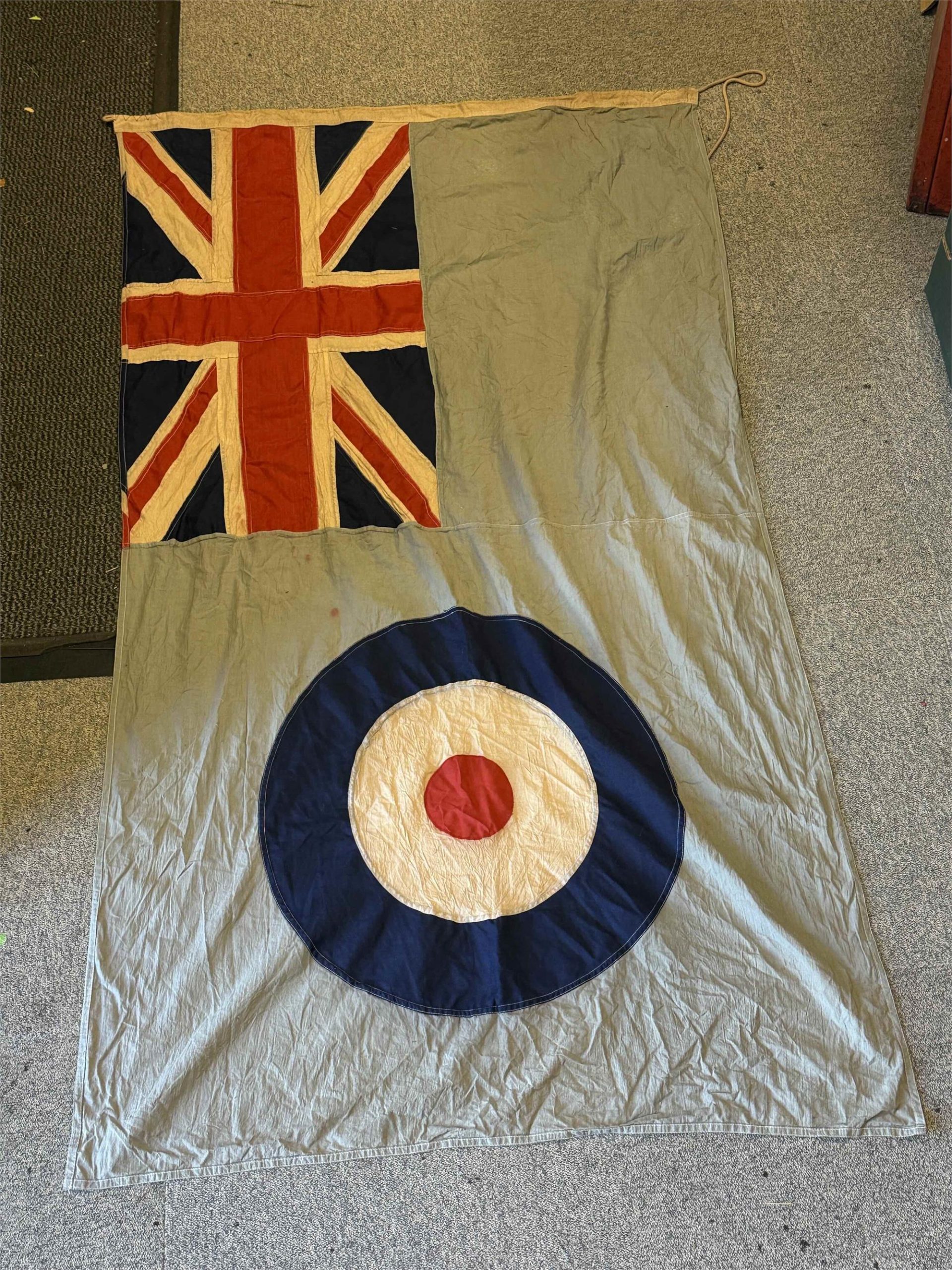 Genuine Vintage Air Ministry RAF Cotton Flag 3'x5' Grade 1 - Image 4