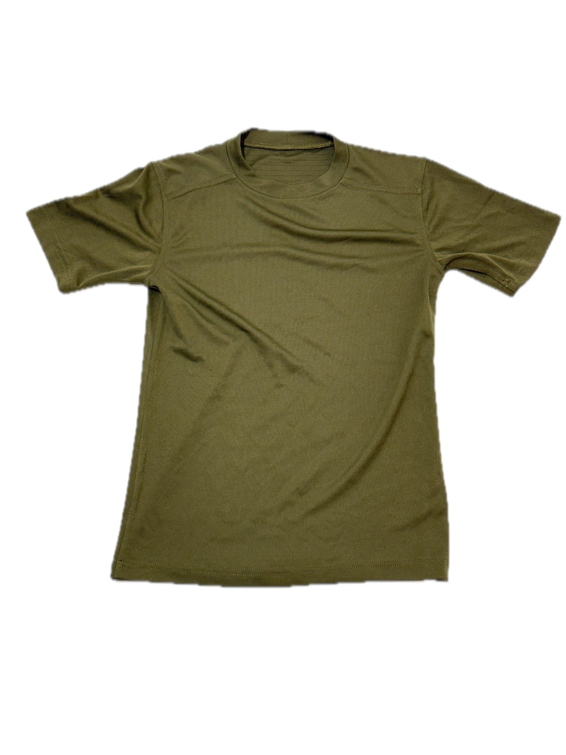 British Army Self Wicking Khaki T-Shirts Grade 2